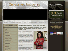 Tablet Screenshot of cferrante.com